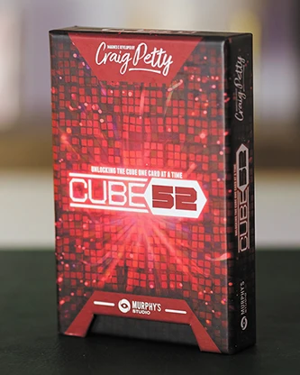 Craig Petty Cube52 Card Rubik's Magic Trick mentalism