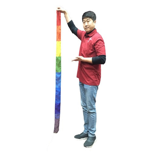 Super Long Rainbow Streamer Magic Trick Silk JL 