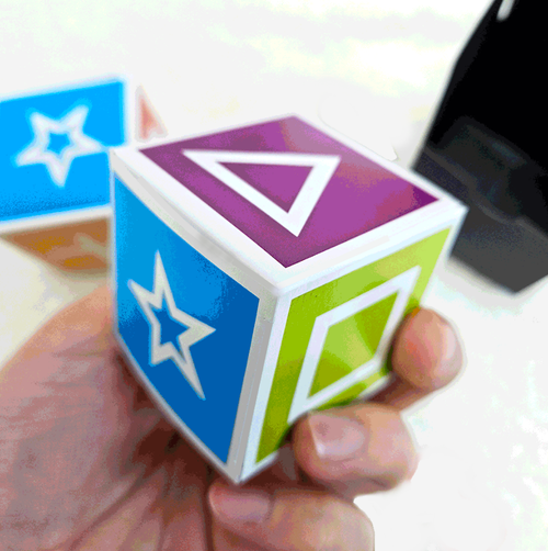 Colour Vision Cube Mentalism Mind Reading Trick Colour Vision Cube Mentalism Mind Reading Trick