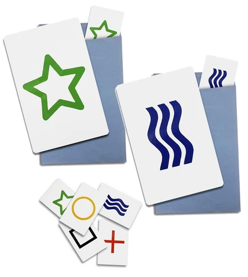 Matching ESP Cards Mentalism Mind Magic Trick Difatta