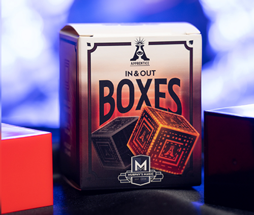 In and Out Boxes Murphys Magic Apprentice Trick Gozinta 