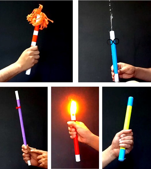 Mago Flash 5 Wand Comedy Magic Set Emotions Inside Out Movie Mago Flash 5 Wand Comedy Magic Set Emotions Inside Out Movie