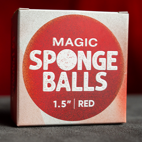 Super Sponge Balls Murphy's Magic 4 Pack 1.5 inch Trick Red Super Sponge Balls Murphy's Magic 4 Pack 1.5 inch Trick Red