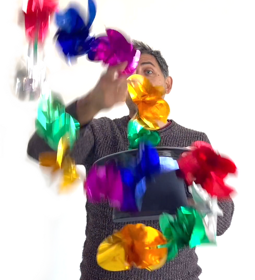 Flower Fountain DiFatta Magic Trick Mylar Easter Parties Celebration