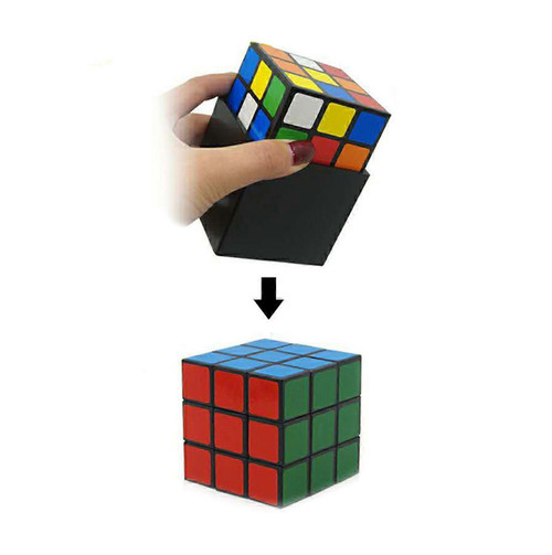 Quick Change Instant Rubik Cube Box vanish Appearance