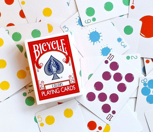 Bicycle Colours by Jordan Victoria Card Magic Tricks Gaff Kids