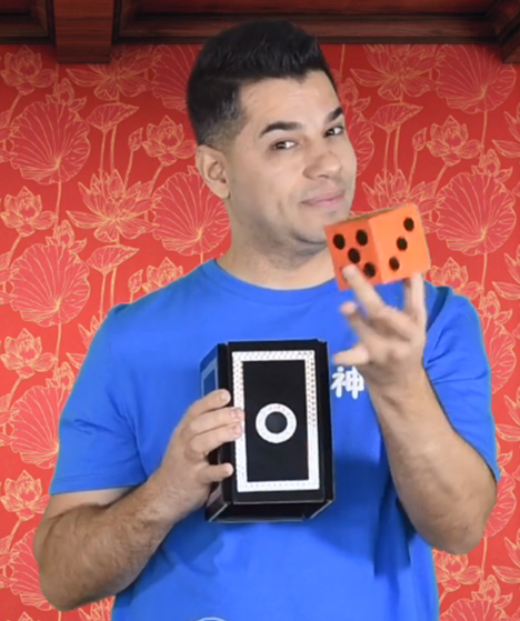 Flash Dice by Tora Magic Appearing Production