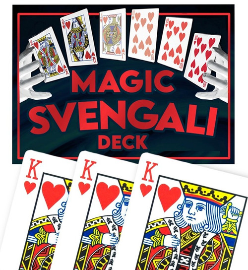 Bicycle Svengali Red Deck Card Trick