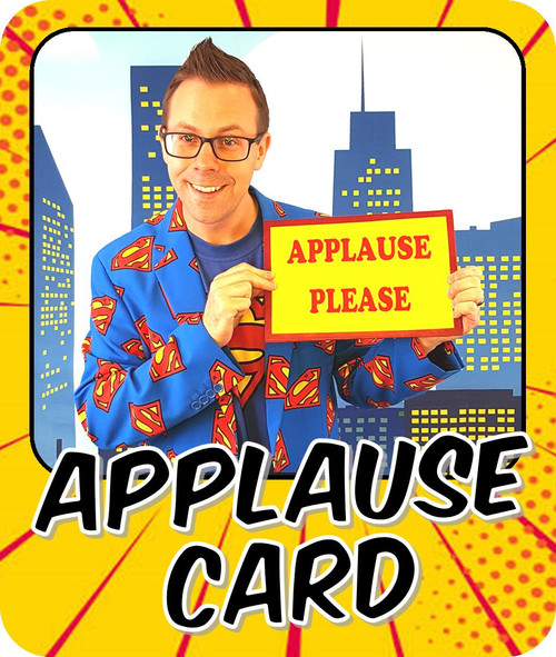 Applause Card Gag Joke Funny Magic Trick Applause Card Gag Joke Funny Magic Trick