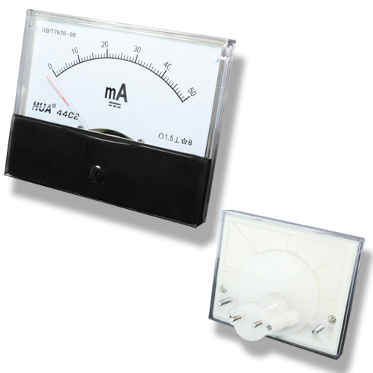 Large DC 50mA Analog Panel Meter - LightObject  Professional Laser Cutters  and Engravers Solutions