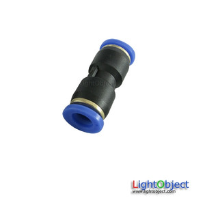 12mm to 8mm Easy Snap Pneumatic air tubing straight coupler 12mm to 8mm Easy Snap Pneumatic air tubing straight coupler