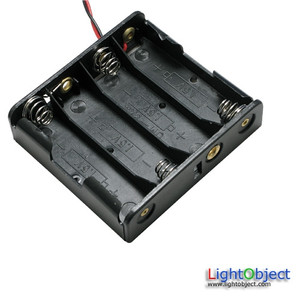 Holder/ Case for 4x AA size battery Holder/ Case for 4x AA size battery