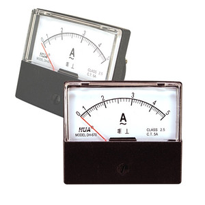 AC Volt, 0 to 500AC V, Analog Panel Meter - 12G412