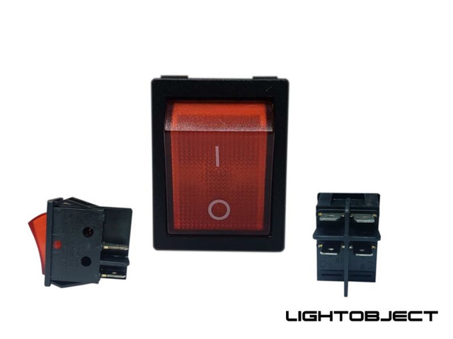 Red Rocker Switch - LightObject | Professional Laser Cutters and ...