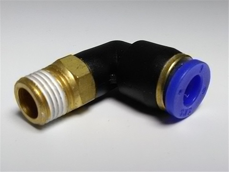 Pneumatic Snap-in Male Fitting Connector L Shape