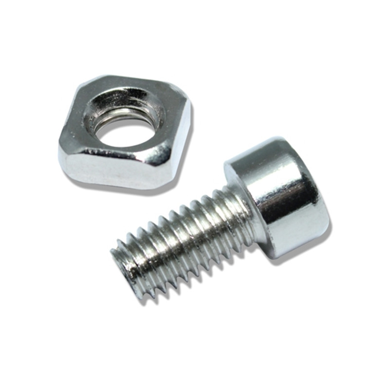 Pack of five M8 Hex Screws and Nuts