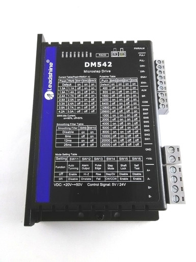 DM542 4.2A 2 Phase Stepping Motor Driver - LightObject
