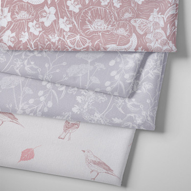 Fabric Bundle - Pink & Lilac