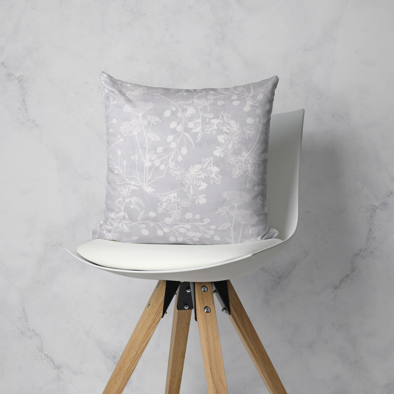 Frosted Bramble Cushion - Heather