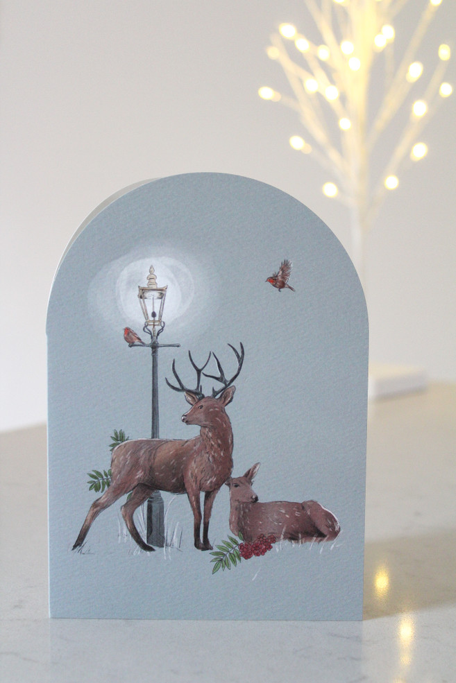 Deer Greetings Card