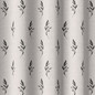 Nell Oak Leaf Luxury Linen Blend - Ink