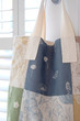 Patchwork Sampler Linen Tote