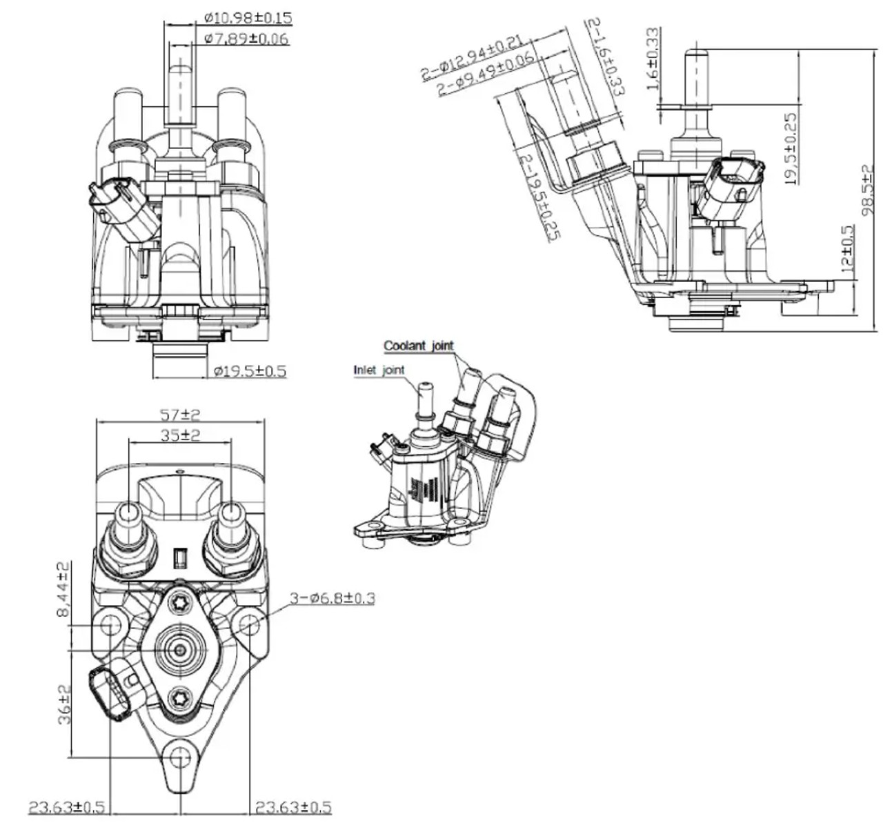 Cummins 2888174, 2888174NX, 2888174RX DEF Doser Injector