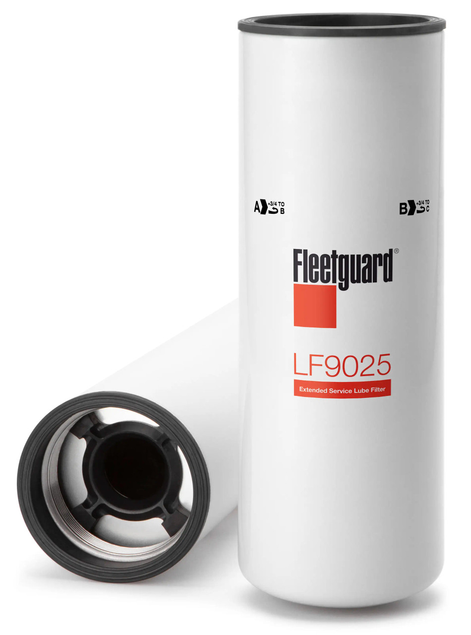 Fleetguard LF9025 Oil Filter, Spin-On Full Flow