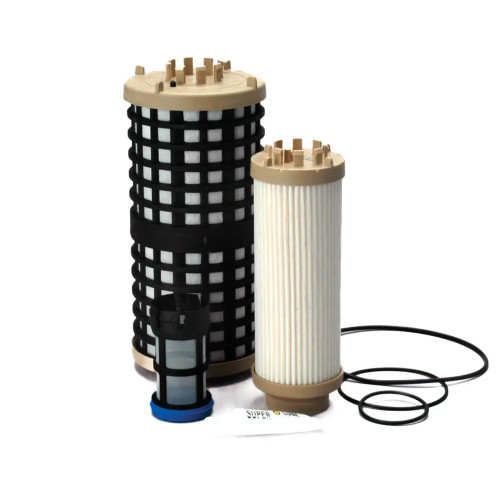 Donaldson P550954 Fuel Filter. Cross Reference: Fleetguard FK48556 Fuel Filter, Carquest 86849 Fuel Filter, Baldwin PF9924KIT Fuel Filter, NAPA 3849 Fuel Filter, WIX 33849 Fuel Filter, Luber Finer L5091F Fuel Filter, Fleetguard FK48555 Fuel Filter, Detroit Diesel A0000904051, A0000904151, A0000901552, A0000903951, A0000905151