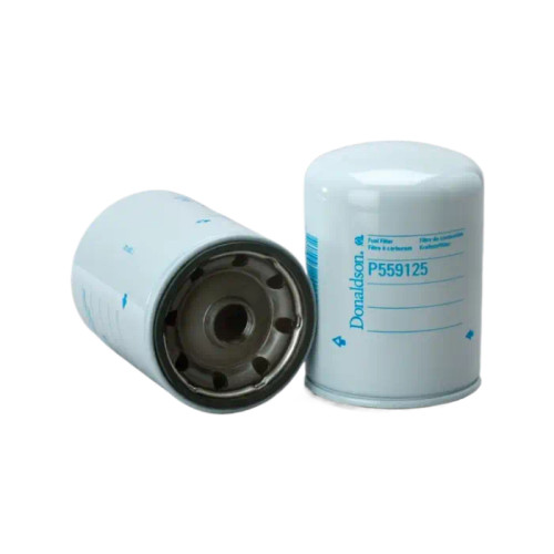 Donaldson P559125 Fuel Filter Cross Reference: Fleetguard FF5301 Fuel Filter, Baldwin BF1223-O Fuel Filter, Napa 3404 Fuel Filter, Wix 33404 Fuel Filter, Carquest 86404 Fuel Filter