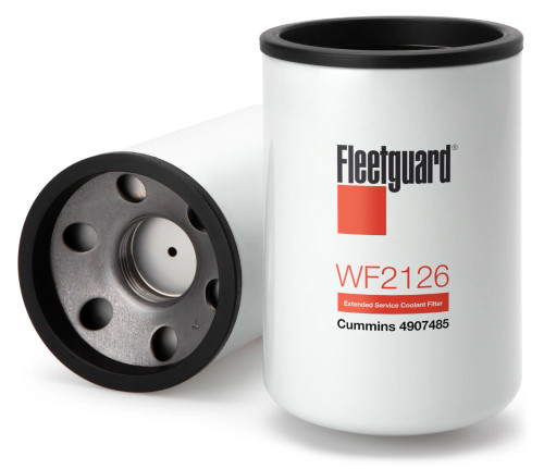 Fleetguard WF2126 Water Coolant Filter Cross Reference: Donaldson P550866 Water Coolant Filter, Carquest 89112 Water Coolant Filter, Baldwin BW5086 Water Coolant Filter, NAPA 4112 Water Coolant Filter, WIX 24112 Water Coolant Filter, Luber Finer LFW2126 Water Coolant Filter