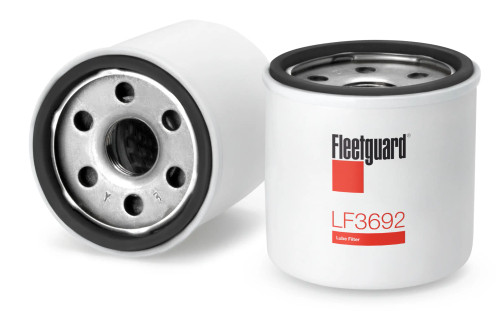 Fleetguard LF3692 Oil Filter Cross Reference: Donaldson P502067 Oil Filter, Baldwin B1400 Oil Filter, Napa 1365 Oil Filter, Wix 51365 Oil Filter, Carquest 85358 Oil Filter, Luber Finer PH2876 Oil Filter