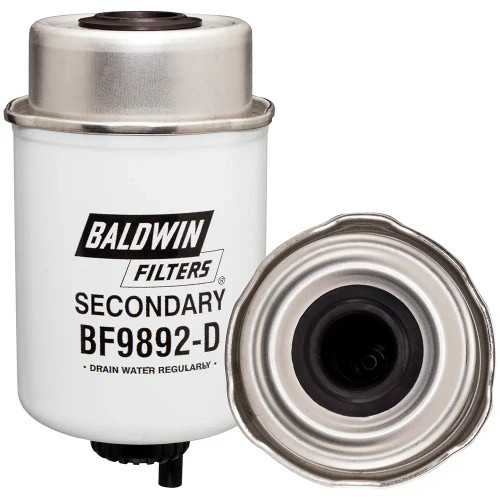 Baldwin BF9892-D Fuel Filter. 
Cross Reference: Fleetguard FS20073 Fuel Filter, NAPA 600083 Fuel Filter, Carquest 96083 Fuel Filter, Donaldson P551424 Fuel Filter