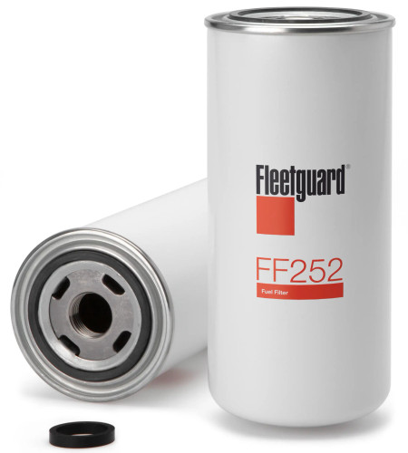Fleetguard FF252 Fuel Filter Cross Reference: Napa 3177 Fuel Filter, Wix 33177 Fuel Filter, Carquest 86177 Fuel Filter, Luber Finer LFF6289 Fuel Filter, Baldwin BF9927 Fuel Filter, Donaldson P551004 Fuel Filter