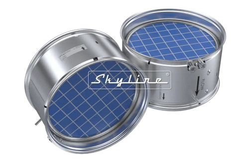 Cummins 4394772 DPF Filter - Front and Side View