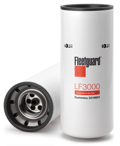 Fleetguard LF3000 Oil Filter Cross Reference: Donaldson P553000 Oil Filter, Baldwin BD103 Oil Filter, Napa 1748 Oil Filter, Wix 51748 Oil Filter, Carquest 85748 Oil Filter, Luber Finer LFP3000 Oil Filter