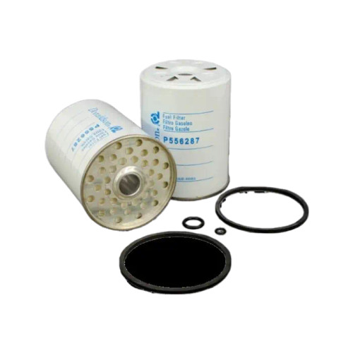 Donaldson P556287 Fuel Filter. Cross Reference: Fleetguard FF4052A Fuel Filter, Carquest 86196 Fuel Filter, Baldwin BF884 Fuel Filter, NAPA 3196 Fuel Filter, WIX 33196 Fuel Filter