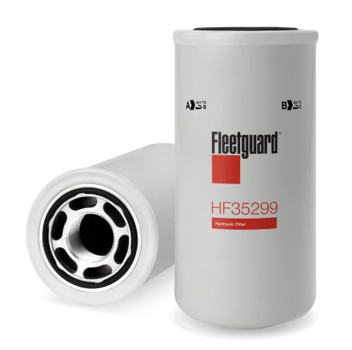 Fleetguard HF35299 Hydraulic Filter Cross Reference: Donaldson P174552 Hydraulic Filter, Baldwin BT8848-MPG Hydraulic Filter, Napa 7404 Hydraulic Filter, Wix 57404 Hydraulic Filter, Carquest 84404 Hydraulic Filter, Luber Finer LFH8759G Hydraulic Filter