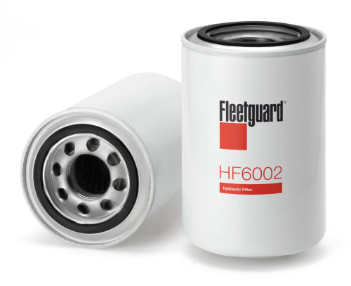 Fleetguard HF6002 Hydraulic Filter Cross Reference: Donaldson P164348 Hydraulic Filter, Baldwin BT526 Hydraulic Filter, Napa 1611 Hydraulic Filter, Wix 51611 Hydraulic Filter, Carquest 85611 Hydraulic Filter
