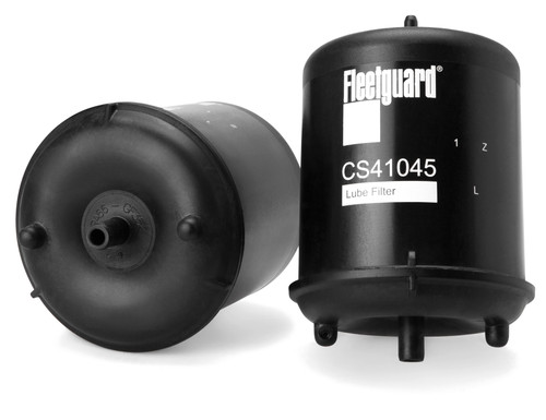 Fleetguard CS41045 Oil Filter. Cross Reference: Donaldson P550952 Oil Filter, Donaldson P574862 Oil Filter, Baldwin BC7326 Oil Filter, Napa 7140 Oil Filter, Wix 57140 Oil Filter, Carquest 84140 Oil Filter, Luber Finer LP8213 Oil Filter