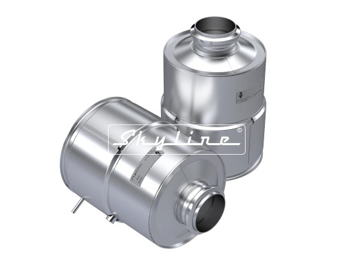 Cummins A041T544 DOC Filter - Front and Side View