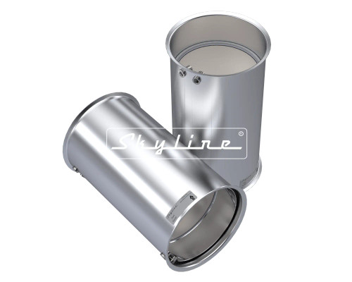 Caterpillar 305-4565 305-6294 10R-6084 309-0000 DPF - Front and Side View