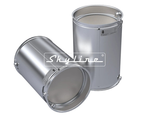 Cummins 2871462 DPF Filter - Front and Side View
