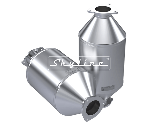 Flange Mount International 2594356C91 DPF Filter Kit and Reman Cross 2594356R91 DPF