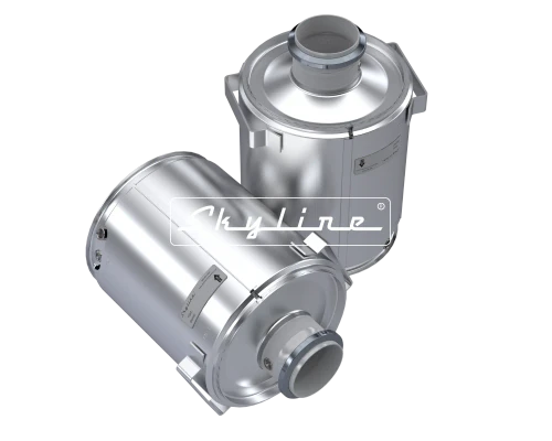 Direct fit aftermarket Diesel Oxidation Catalyst replacing Cummins assembly 5287474 4965338 A035H173