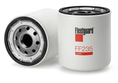 Fleetguard FF235 Fuel Filter Cross Reference: Napa 3125 Fuel Filter, Wix 33125 Fuel Filter, Carquest 86125 Fuel Filter, Luber Finer LFF937 Fuel Filter, Baldwin BF592 Fuel Filter, Donaldson P550936 Fuel Filter