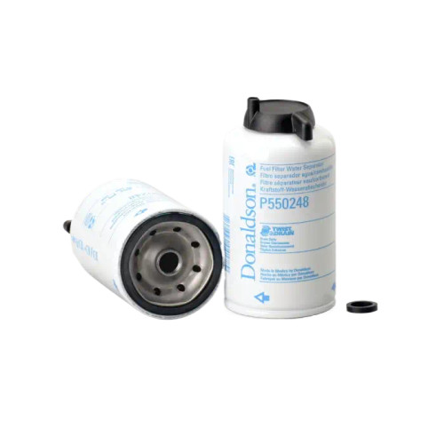 Donaldson P550248 Fuel Water Separator. Cross Reference: Fleetguard FS1251 Fuel Water Separator, Carquest 86472 Fuel Water Separator, Baldwin BF1226 Fuel Water Separator, NAPA 3472 Fuel Water Separator, WIX 33472 Fuel Water Separator