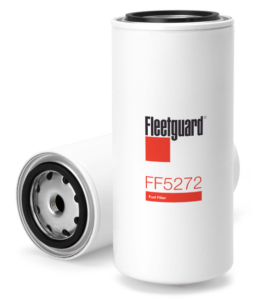 Fleetguard FF5272 Fuel Filter Cross Reference: Napa 3690 Fuel Filter, Wix 33690 Fuel Filter, Carquest 86690 Fuel Filter, Luber Finer LFF5874 Fuel Filter, Baldwin BF7644 Fuel Filter, Donaldson P550372 Fuel Filter