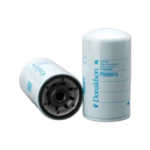 Donaldson P556916 Fuel Filter Cross Reference: Fleetguard FF5206 Fuel Filter, Baldwin BF5810 Fuel Filter, Napa 3120 Fuel Filter, Wix 33120 Fuel Filter, Carquest 86120 Fuel Filter