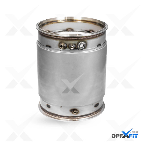 Detroit Diesel A6804910794 A0014907192 A6804914394  A0014907792 DPF - Front and Side View